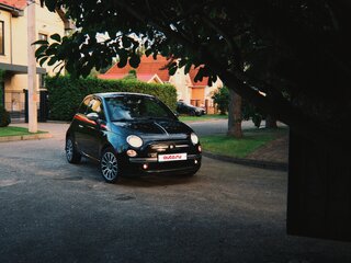 2012 Fiat 500 II, чёрный, 1400000 рублей, вид 1