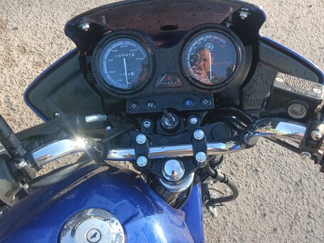 2014 Yamaha YBR125, синий, 250000 рублей, вид 1