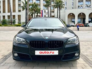 2013 BMW 5 серии 520i VI (F10/F11/F07) Рестайлинг, чёрный, 2000000 рублей, вид 2