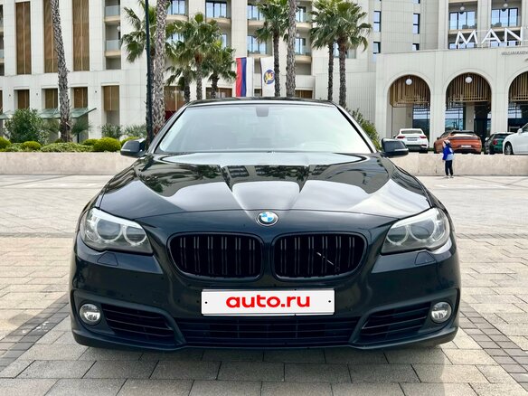 2013 BMW 5 серии 520i VI (F10/F11/F07) Рестайлинг, чёрный, 2000000 рублей - вид 1