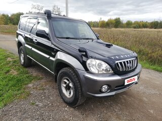 2001 Hyundai Terracan I, чёрный, 750000 рублей, вид 1