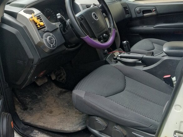 2012 SsangYong Kyron 6-speed I Рестайлинг, белый, 880000 рублей - вид 4