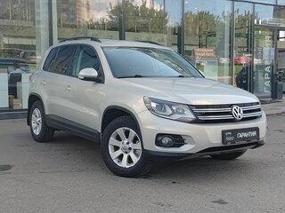 2012 Volkswagen Tiguan I Рестайлинг, серебристый, 1372800 рублей, вид 3