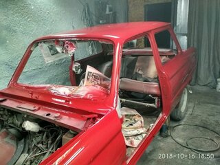 1982 ЗАЗ 968 М, красный, 300000 рублей, вид 5