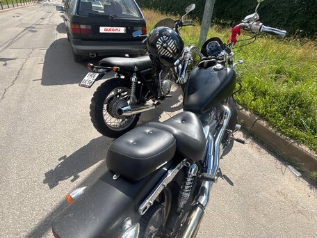 1990 Honda VT 1100, чёрный, 360000 рублей, вид 5