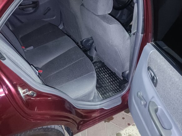 2008 Hyundai Accent ТагАЗ II, красный, 430000 рублей - вид 8
