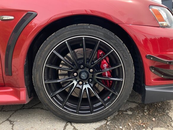 2011 Mitsubishi Lancer Evolution X, красный, 2800000 рублей - вид 11
