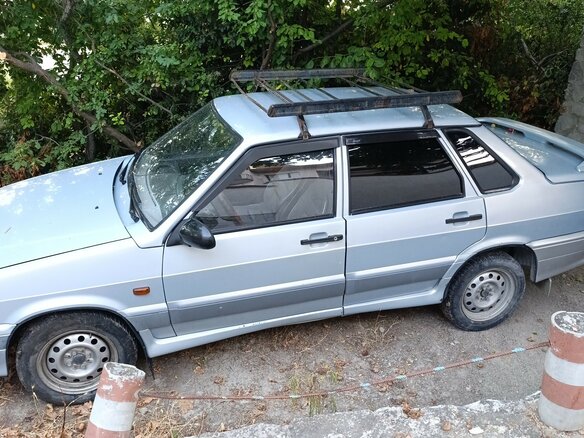2005 Lada (ВАЗ) 2115, серебристый, 200000 рублей - вид 5