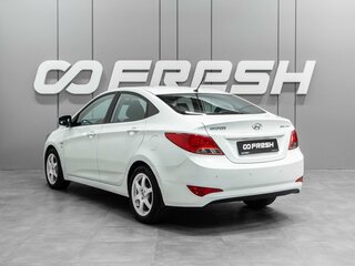 2014 Hyundai Solaris I Рестайлинг, белый, 779000 рублей, вид 2