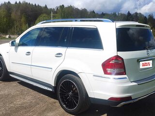 2012 Mercedes-Benz GL-Класс 350 I (X164) Рестайлинг, белый, 2100000 рублей, вид 5
