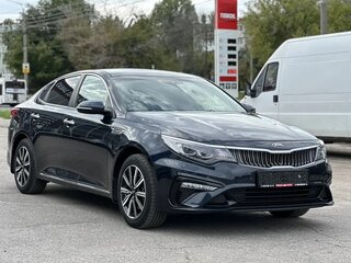 2019 Kia Optima IV Рестайлинг, синий, 1799000 рублей, вид 3