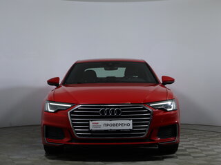 2019 Audi A6 45 TFSI V (C8), красный, 2900000 рублей, вид 2