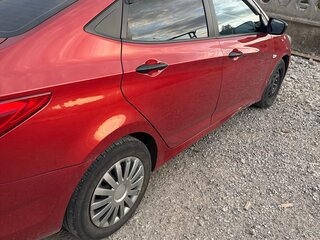 2011 Hyundai Solaris I, красный, 500000 рублей, вид 3