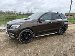 2012 Mercedes-Benz M-Класс 350 CDI III (W166), коричневый, 1800000 рублей, вид 1