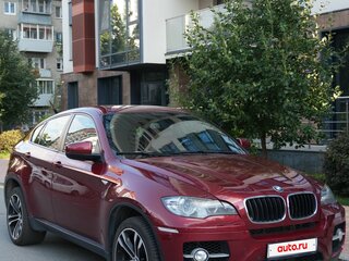 2008 BMW X6 35i 6-speed I (E71), красный, 1800000 рублей, вид 5