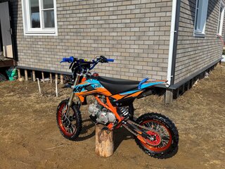 2024 Kayo Evolution YX125EM, чёрный, 80000 рублей, вид 1