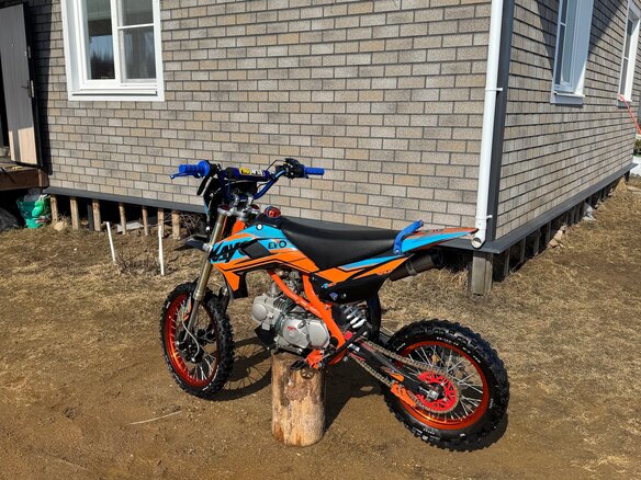 2024 Kayo Evolution YX125EM, чёрный, 80000 рублей