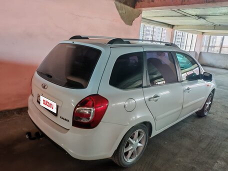 2014 Lada (ВАЗ) Kalina II, белый, 500000 рублей, вид 3