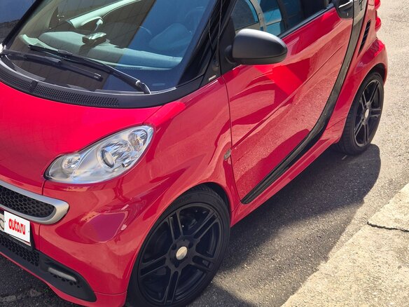 2014 Smart Fortwo II, красный, 1330000 рублей - вид 1