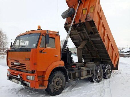 2006 КамАЗ 6520, оранжевый, 1000000 рублей, вид 1