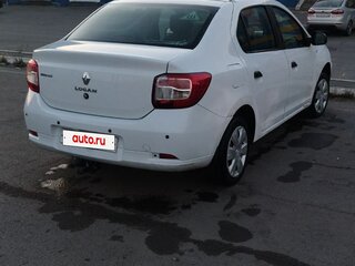 2014 Renault Logan I Рестайлинг, белый, 370000 рублей, вид 3