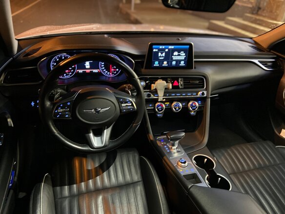 2019 Genesis G70 I, белый, 1700000 рублей - вид 13