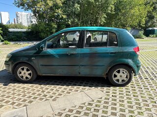 2005 Hyundai Getz I, зелёный, 220000 рублей, вид 4