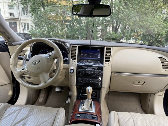 2012 Infiniti FX37 II (S51) Рестайлинг, коричневый, 2160000 рублей - вид 5