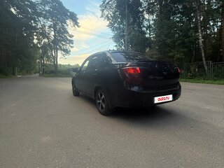 2013 Lada (ВАЗ) Granta I, чёрный, 475000 рублей, вид 2