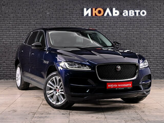 2019 Jaguar F-Pace I, синий, 3350000 рублей, вид 3