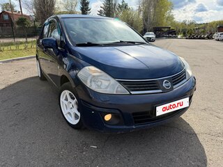 2007 Nissan Tiida I, синий, 680000 рублей, вид 4
