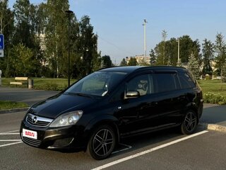 2012 Opel Zafira B Рестайлинг, чёрный, 850000 рублей, вид 2