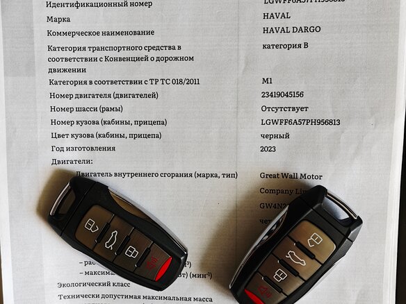 2023 Haval Dargo I, чёрный - вид 24