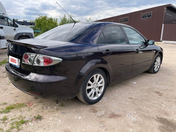 2006 Mazda 6 I (GG) Рестайлинг, фиолетовый - вид 6