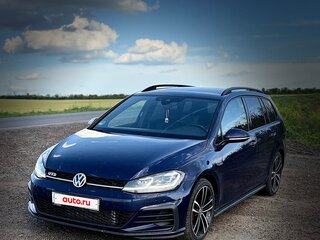 2019 Volkswagen Golf GTD VII Рестайлинг, синий, 1900000 рублей, вид 1