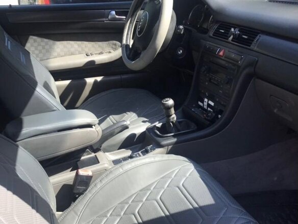 2002 Audi A6 II (C5) Рестайлинг, синий, 350000 рублей - вид 6