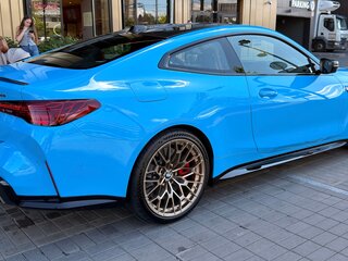 2024 BMW M4 CS G82/G83 Рестайлинг, голубой, 15600000 рублей, вид 4