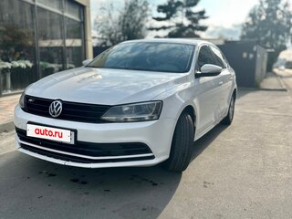 2015 Volkswagen Jetta VI Рестайлинг, белый, 610000 рублей, вид 1