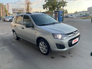 2015 Lada (ВАЗ) Kalina II, серебристый, 340000 рублей, вид 3