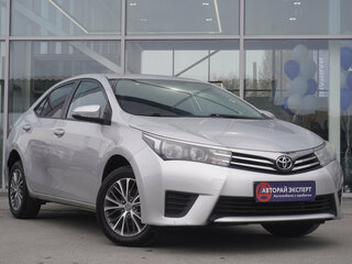 2016 Toyota Corolla XI (E160, E170, E180), серебристый, 1222000 рублей, вид 3