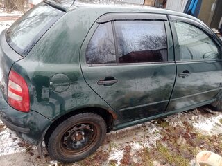2002 Skoda Fabia I, зелёный, 120000 рублей, вид 4