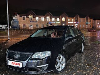 2007 Volkswagen Passat B6, чёрный, 350000 рублей, вид 1