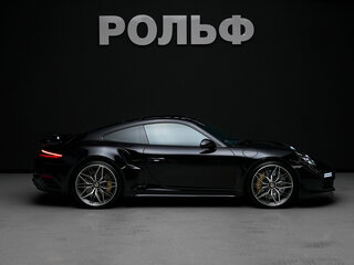 2016 Porsche 911 Turbo S VII (991) Рестайлинг, чёрный, 15500000 рублей, вид 3