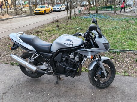 2002 Yamaha FZS600 Fazer, серый, 320000 рублей, вид 5