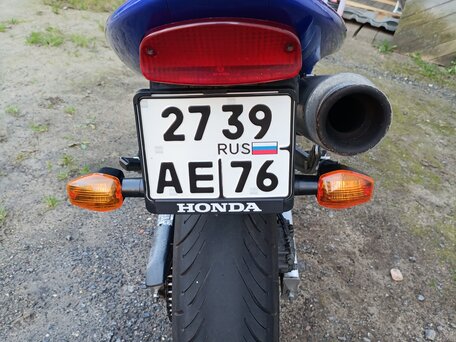 2001 Honda CB 600F Hornet, синий, 349999 рублей, вид 5