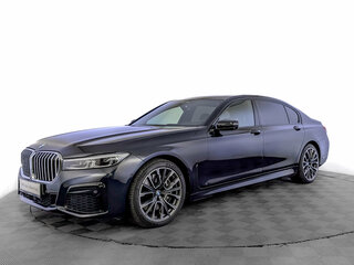 2021 BMW 7 серии Long 750Li xDrive VI (G11/G12) Рестайлинг, синий, 6850000 рублей, вид 1