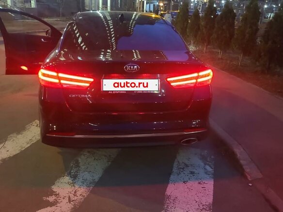 2017 Kia Optima IV, чёрный, 1600000 рублей - вид 6