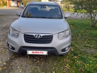 2010 Hyundai Santa Fe II Рестайлинг, серебристый, 1250000 рублей, вид 2