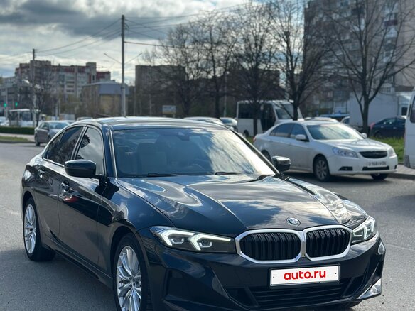 2023 BMW 3 серии 330i xDrive VII (G2x) Рестайлинг, чёрный, 4750000 рублей - вид 2