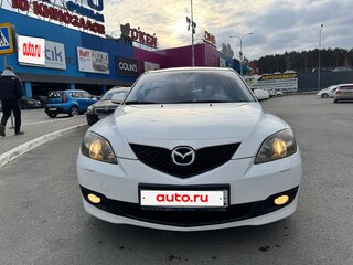 2008 Mazda 3 I (BK) Рестайлинг, белый, 680000 рублей, вид 3